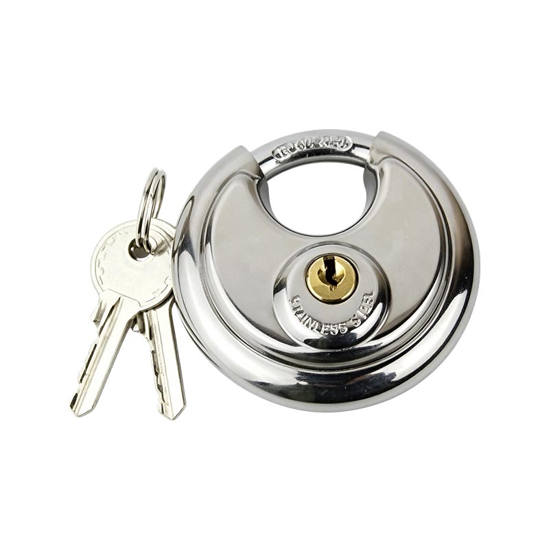 304 Stainless Steel Disc Padlock 