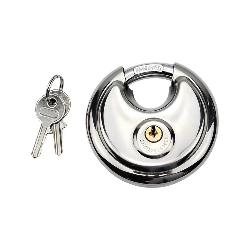 201 Stainless Steel Disc Padlock 
