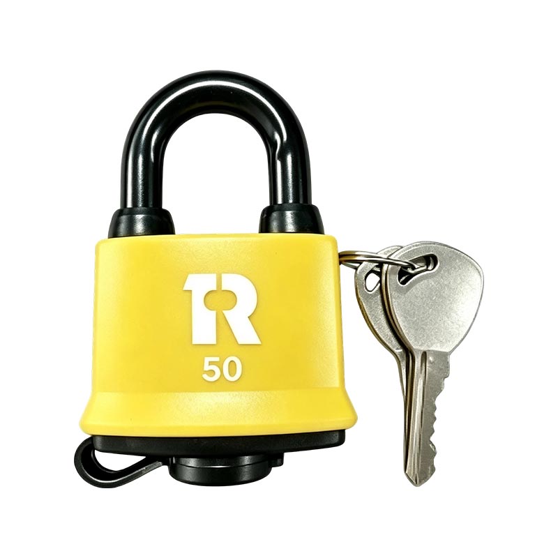 IP65 Waterproof Iron Padlock with Protective Cover