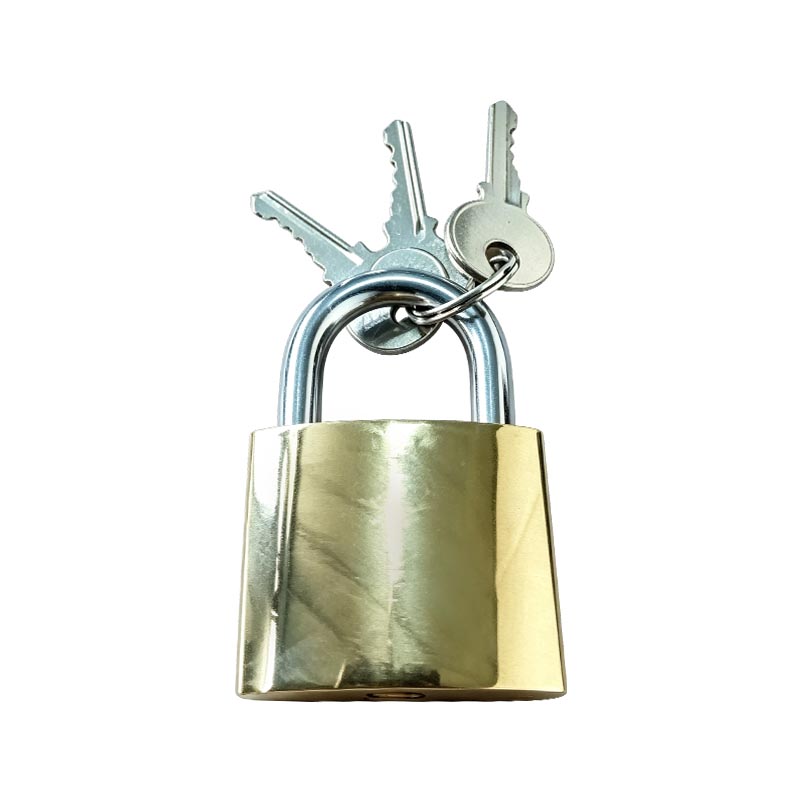 Titanium Golden Iron Padlock